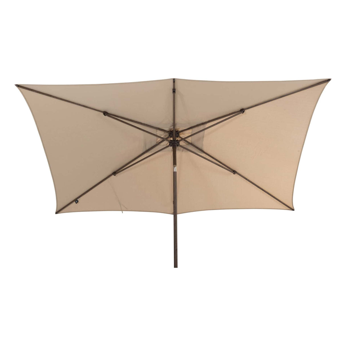 4 Seasons Outdoor Azzurro 200x300cm beach met wenge frame stokparasol