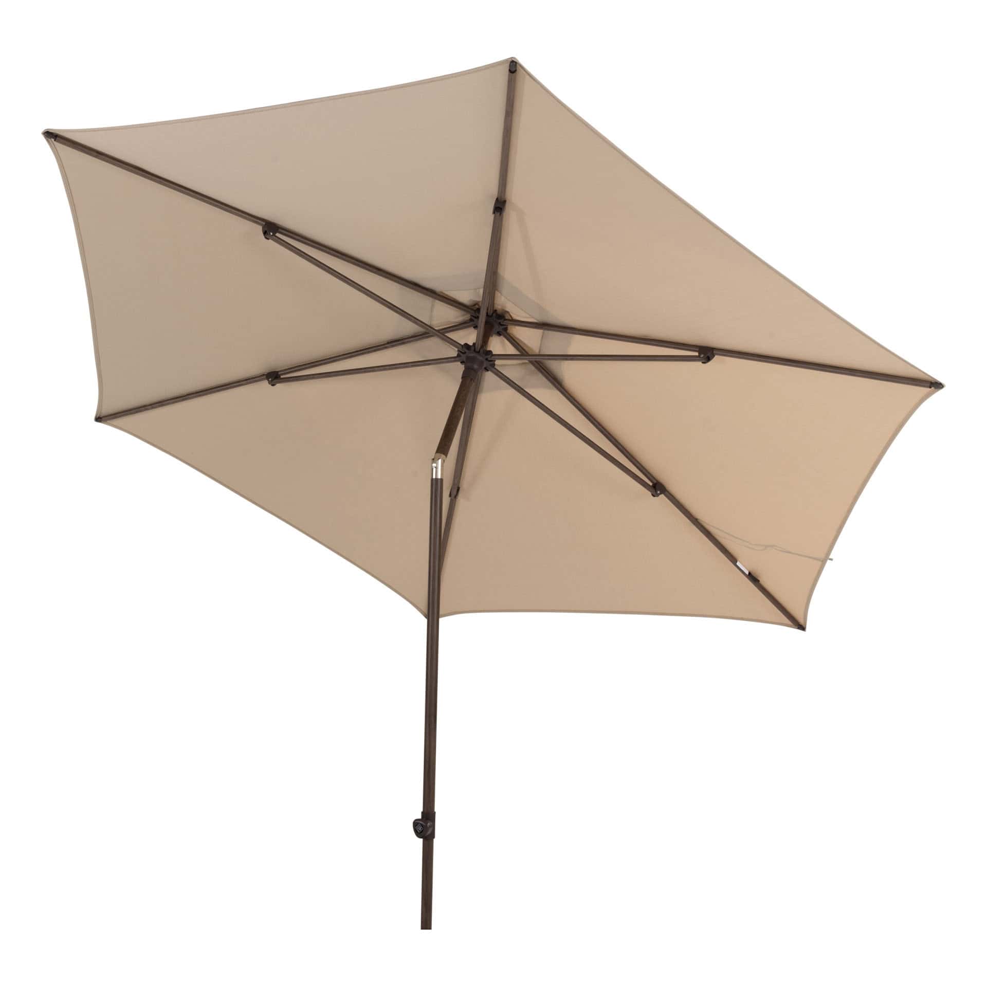 4 Seasons Outdoor Azzurro Ø300cm beach met wenge frame stokparasol