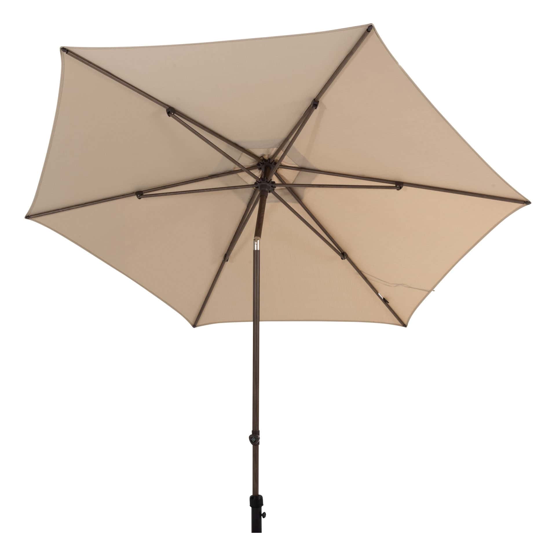 4 Seasons Outdoor Azzurro Ø300cm beach met wenge frame stokparasol