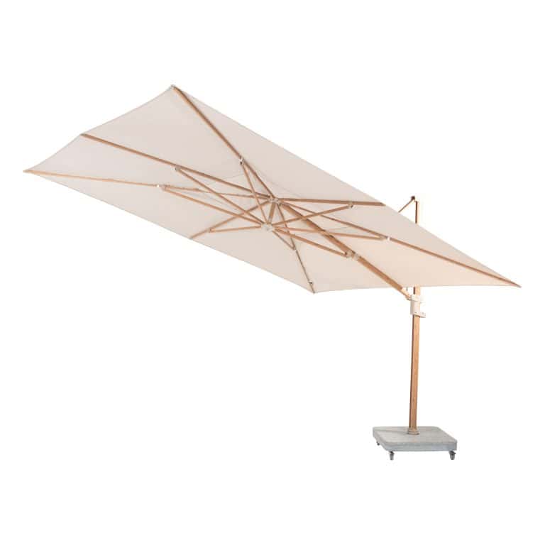 4 Seasons Outdoor Finca 400x300cm zand met woodlook frame