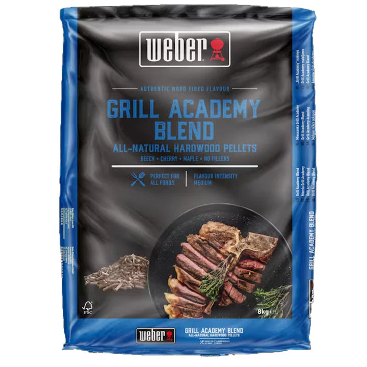 Weber Grill Academy Blend natuurlijke hardhoutpellets 9kg