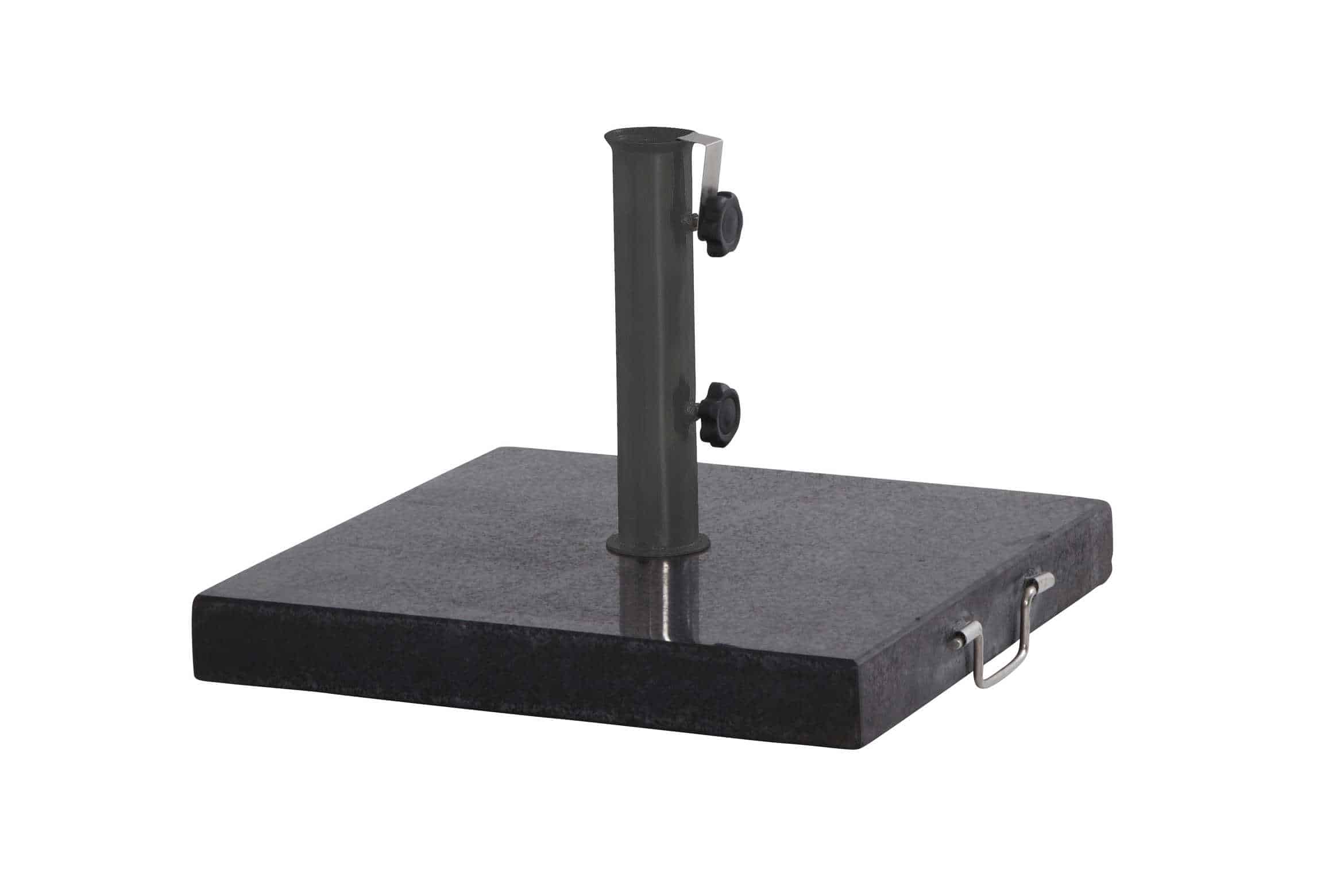 4 Seasons Outdoor Graniet voet met handgreep 40 kilo vierkant