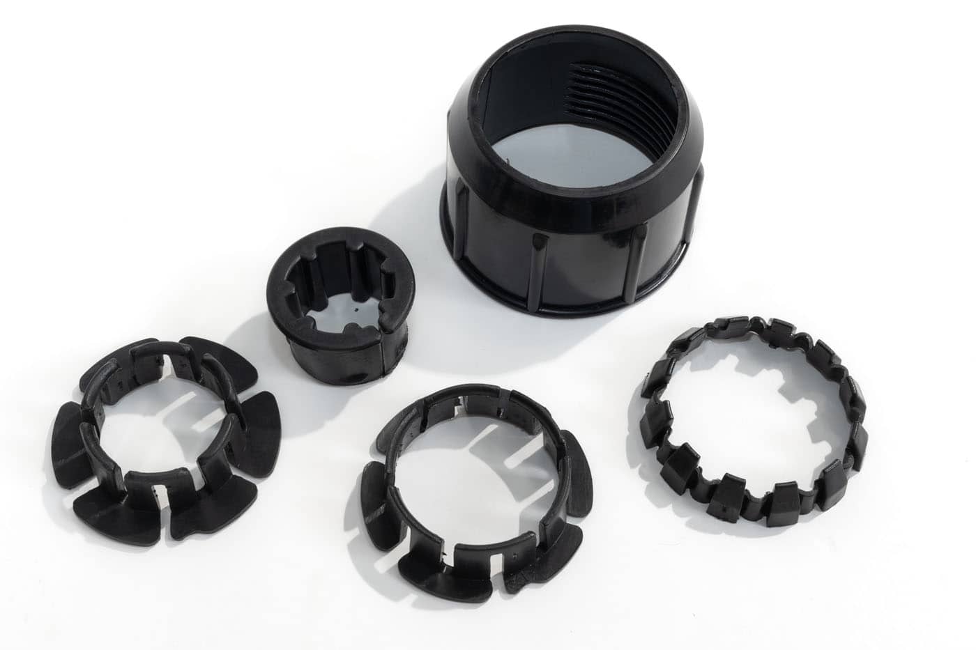 4 Seasons Outdoor Granieten voet 60 kg. vierkant met 4 wielen