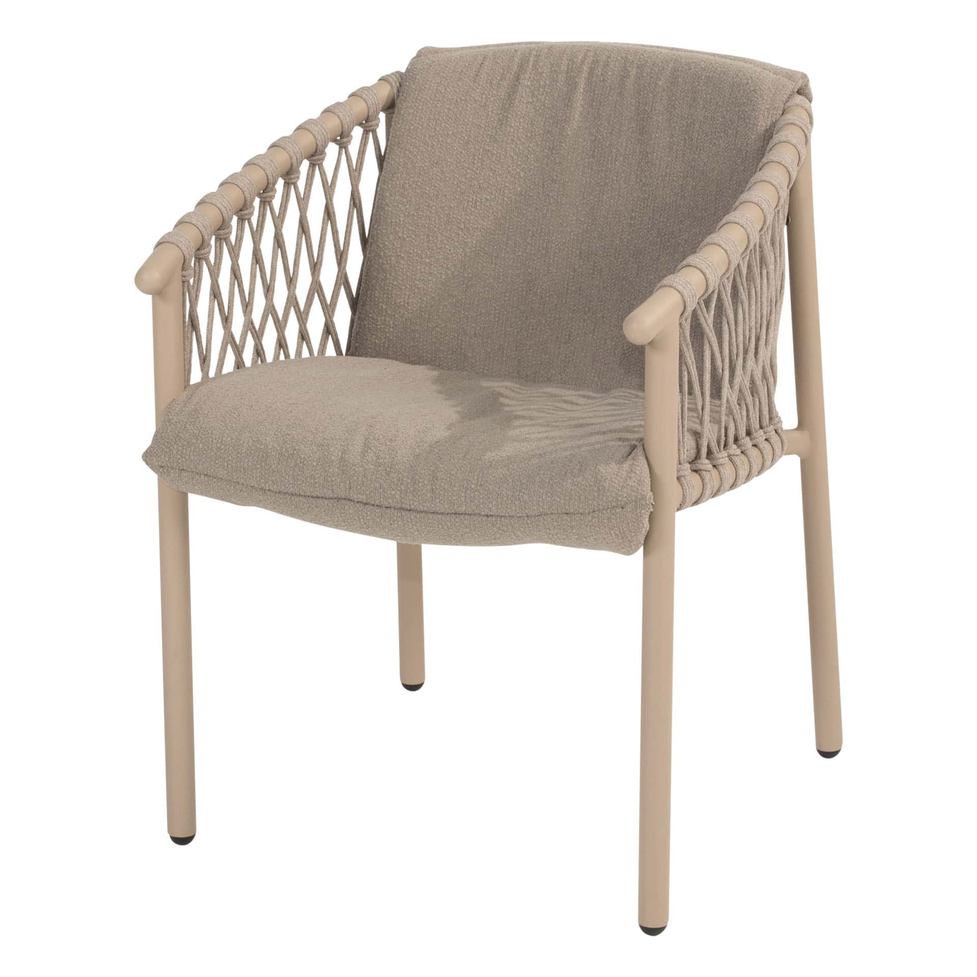 4 Seasons Outdoor Allora dining stoel latte incl. kussen