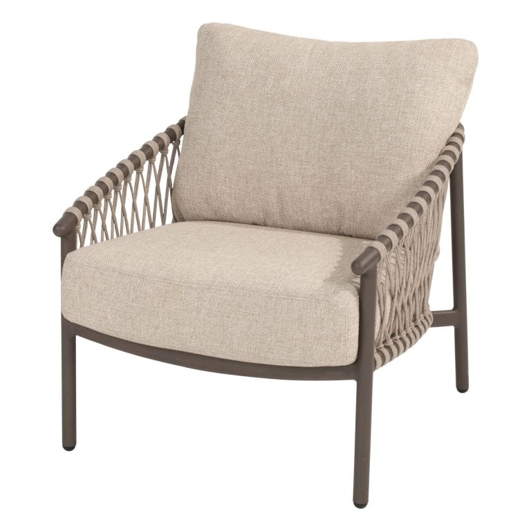 4 Seasons Outdoor Allora lounge stoel incl. 2 kussens