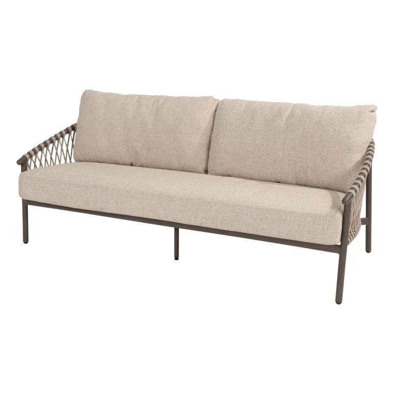 4 Seasons Outdoor Allora 3-zits lounge bank incl. 3 kussens