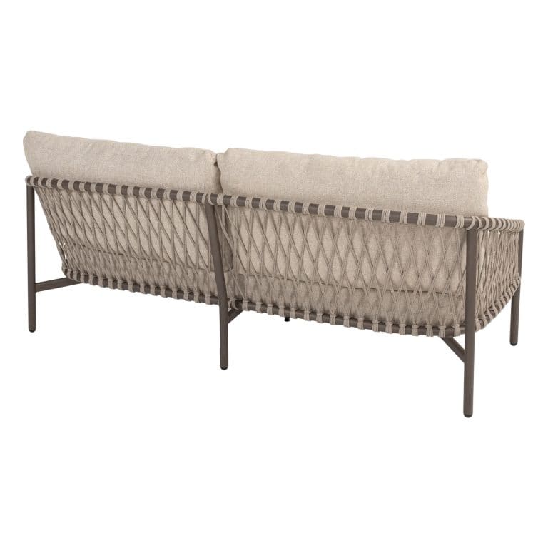 4 Seasons Outdoor Allora 3-zits lounge bank incl. 3 kussens