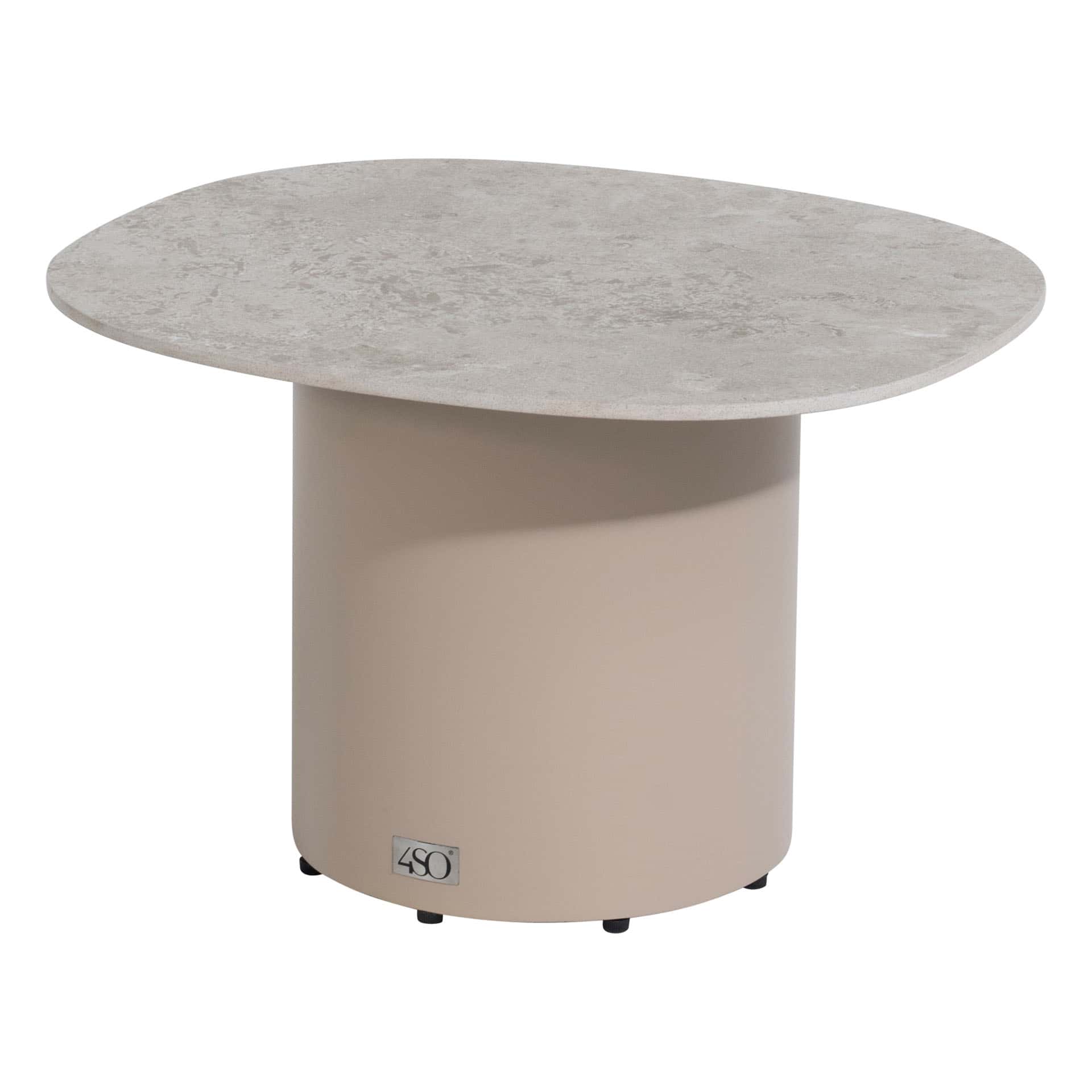 4 Seasons Outdoor Sofie salontafel latte keramisch tafelblad 50 x 60 cm (H 35)