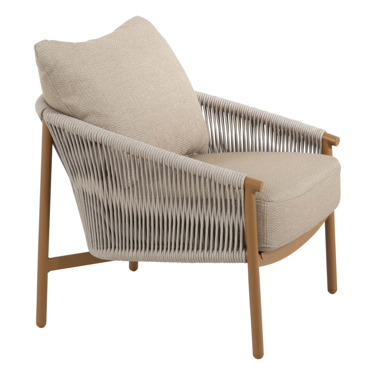 4 Seasons Outdoor Milos lounge stoel incl. 2 kussens