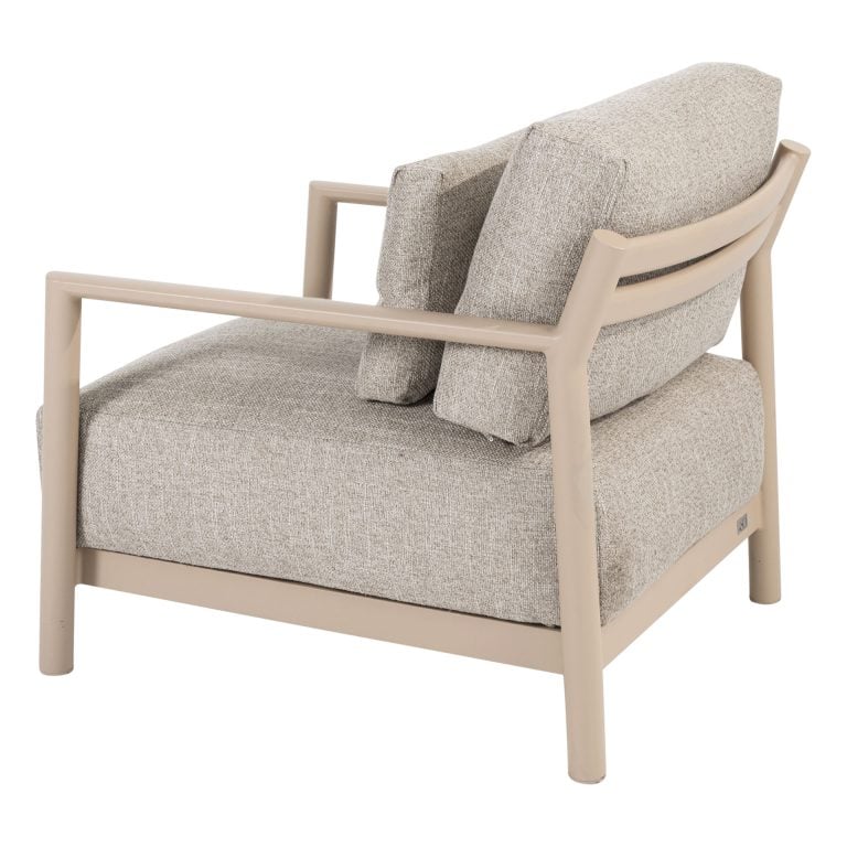 4 Seasons Outdoor Mykonos lounge stoel incl. 3 kussens