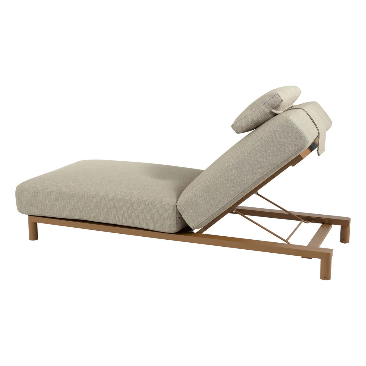 4 Seasons Outdoor Madeira ligbed amber incl. kussen en hoofdkussen