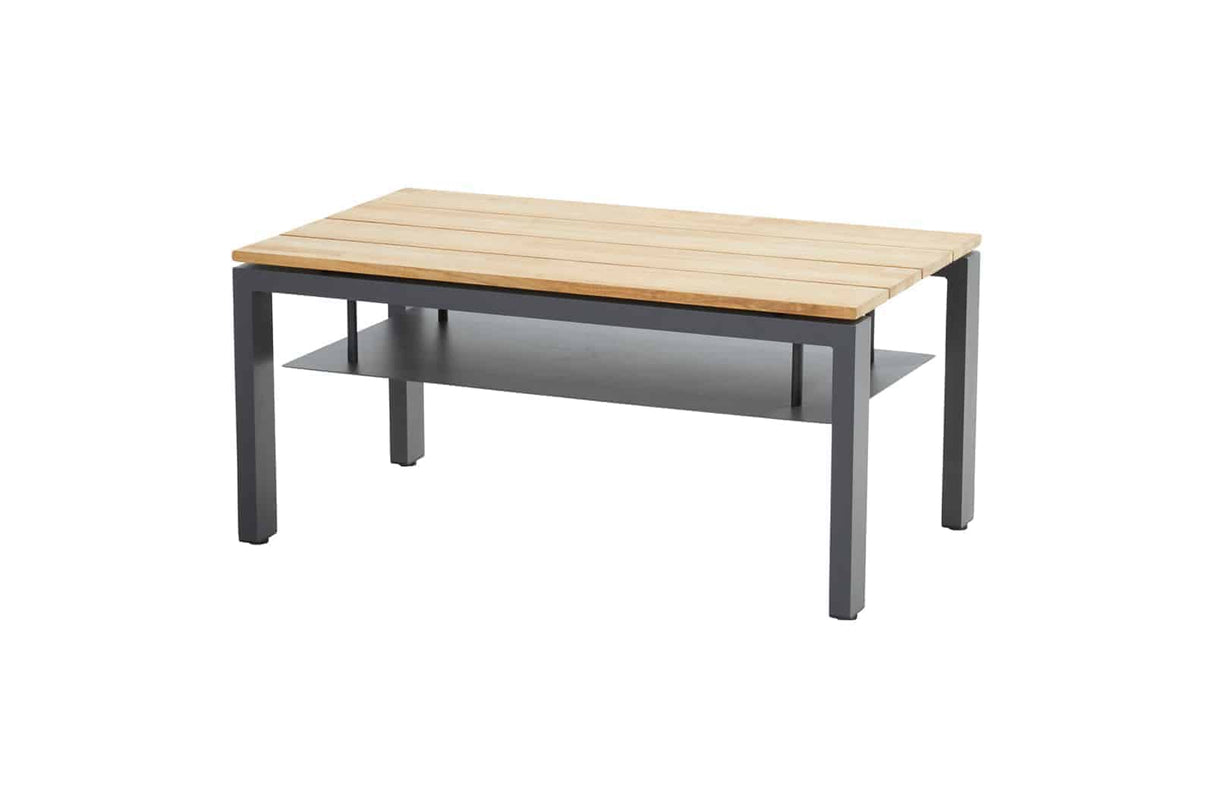4 Seasons Outdoor Forza hoge salontafel teak 120 x 70 x 55 cm