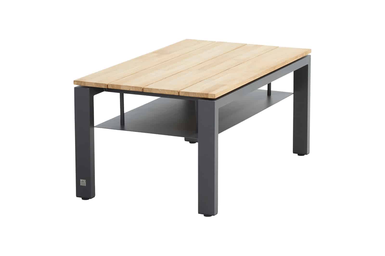 4 Seasons Outdoor Forza hoge salontafel teak 120 x 70 x 55 cm