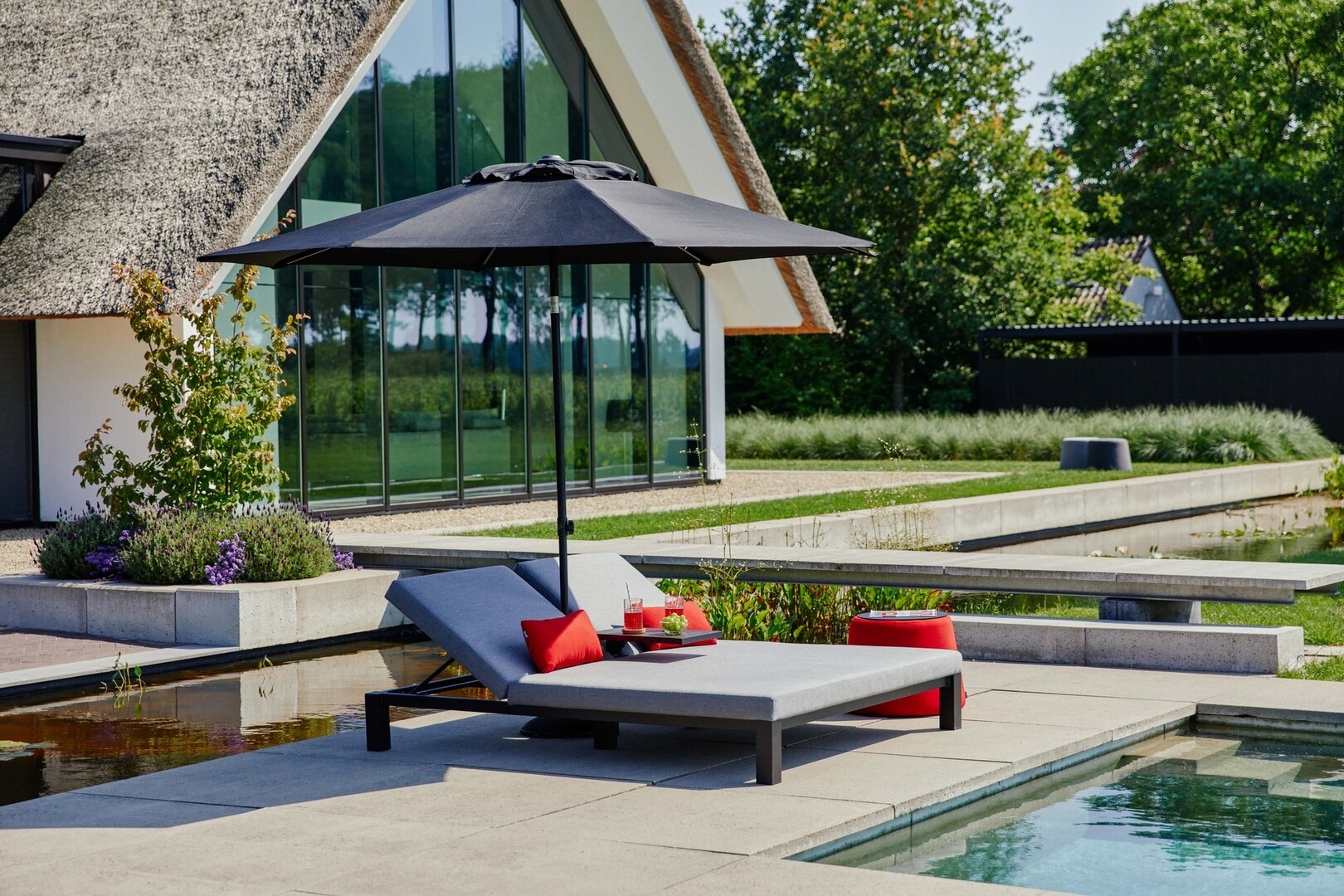 Hartman Eva Ligbed dubbel mid grey