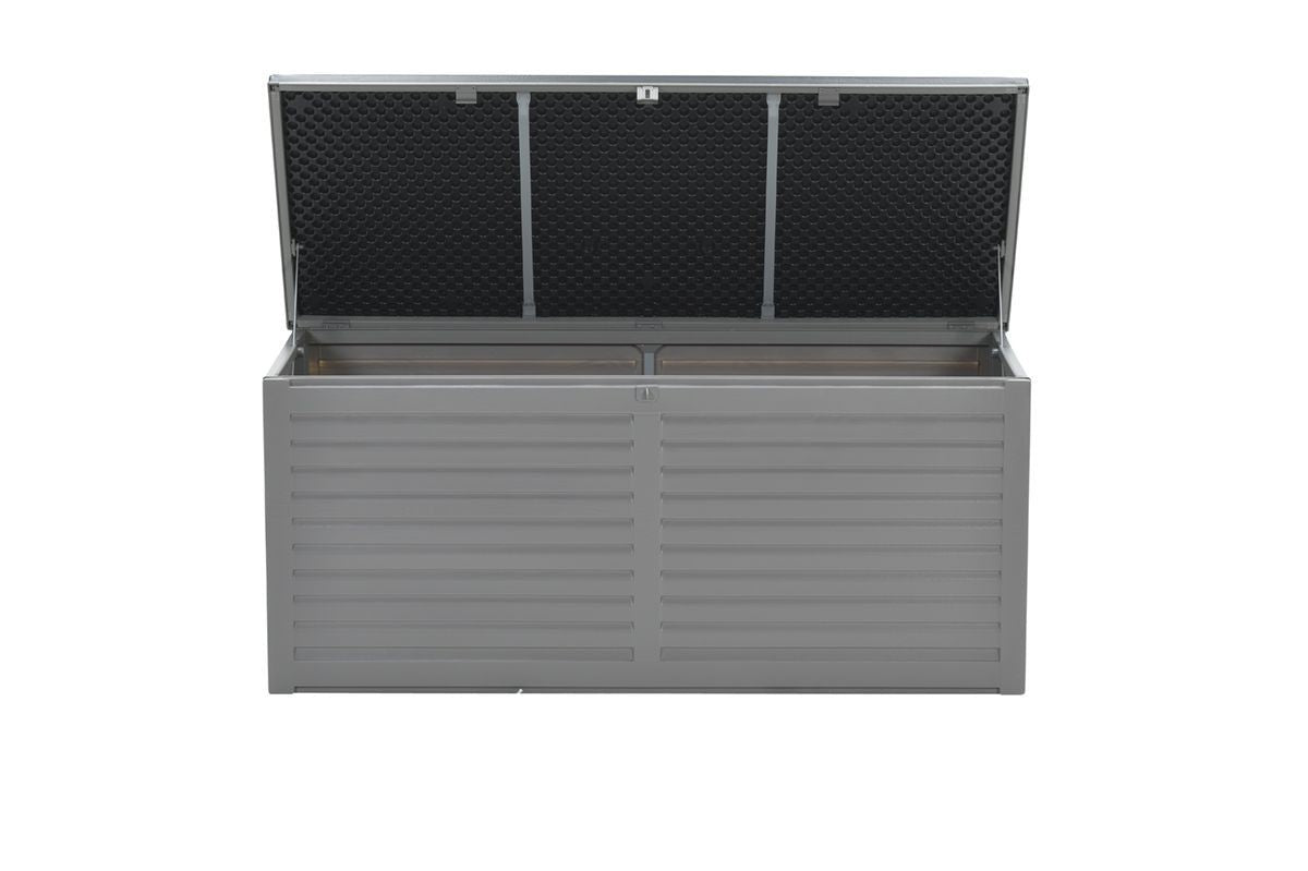 Garden Impressions Primo kussenkist 490L 146x61x64 donkergrijs-zwart