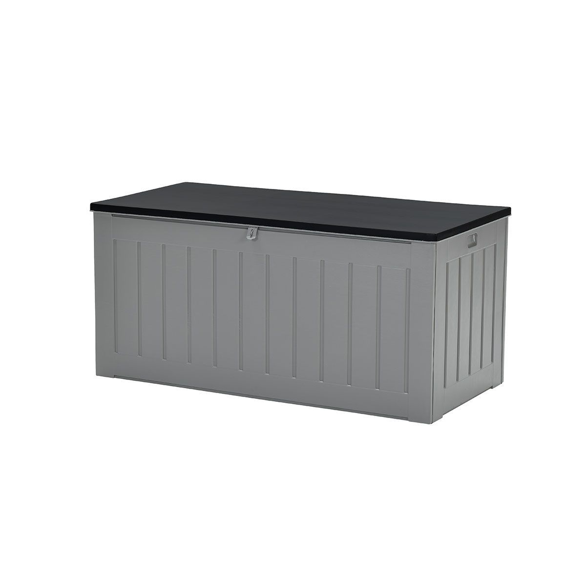 Garden Impressions Primo kussenkist 830L 160x78x76cm donkergrijs-zwart