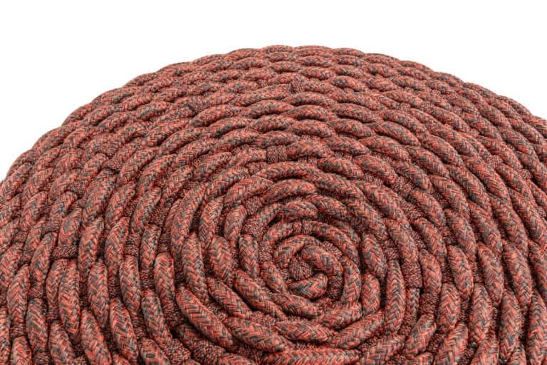 4 Seasons Outdoor Muffin poef rond 40 cm. Ø (H42) Terra Cotta