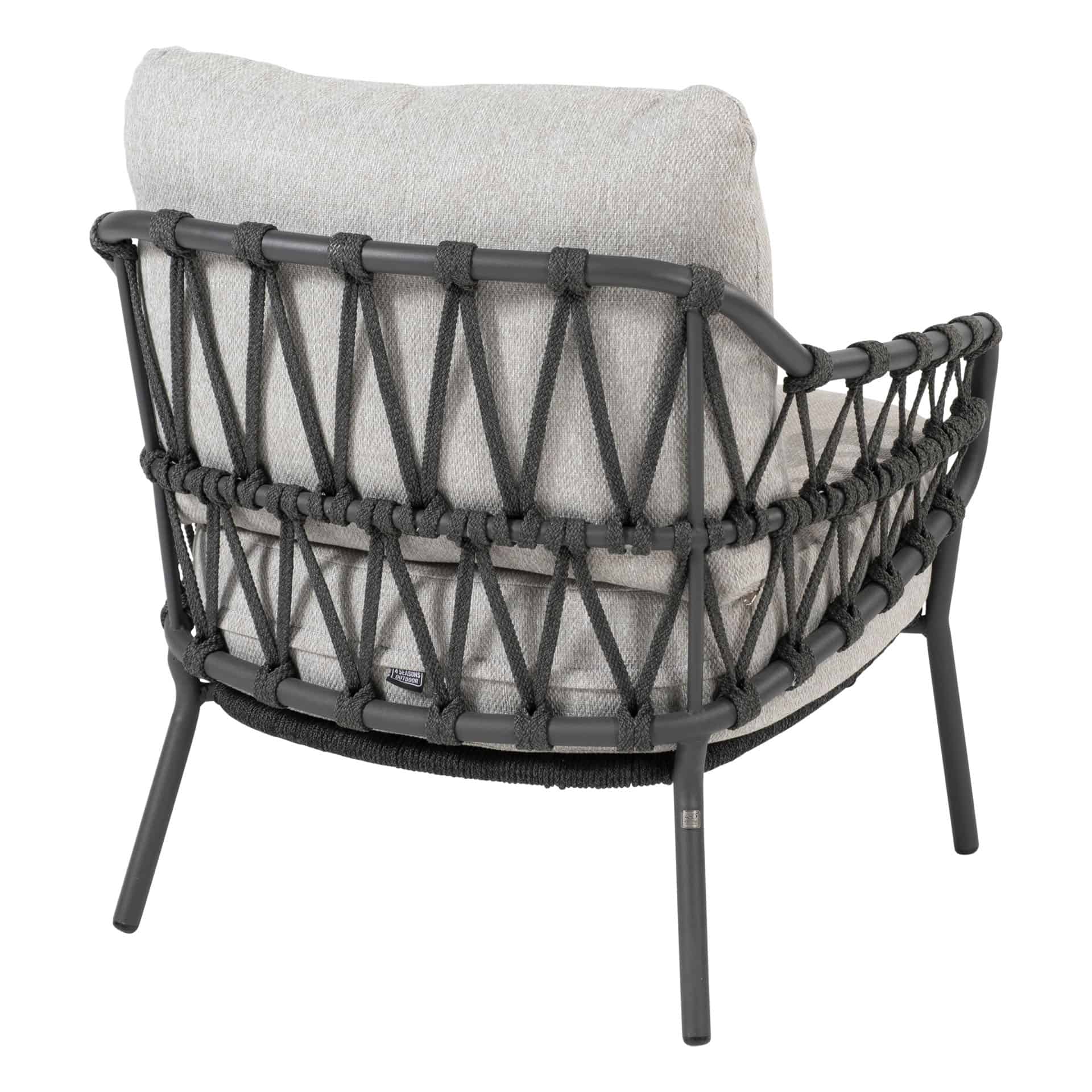 4 Seasons Outdoor Calpi low dining stoel incl. 2 kussens