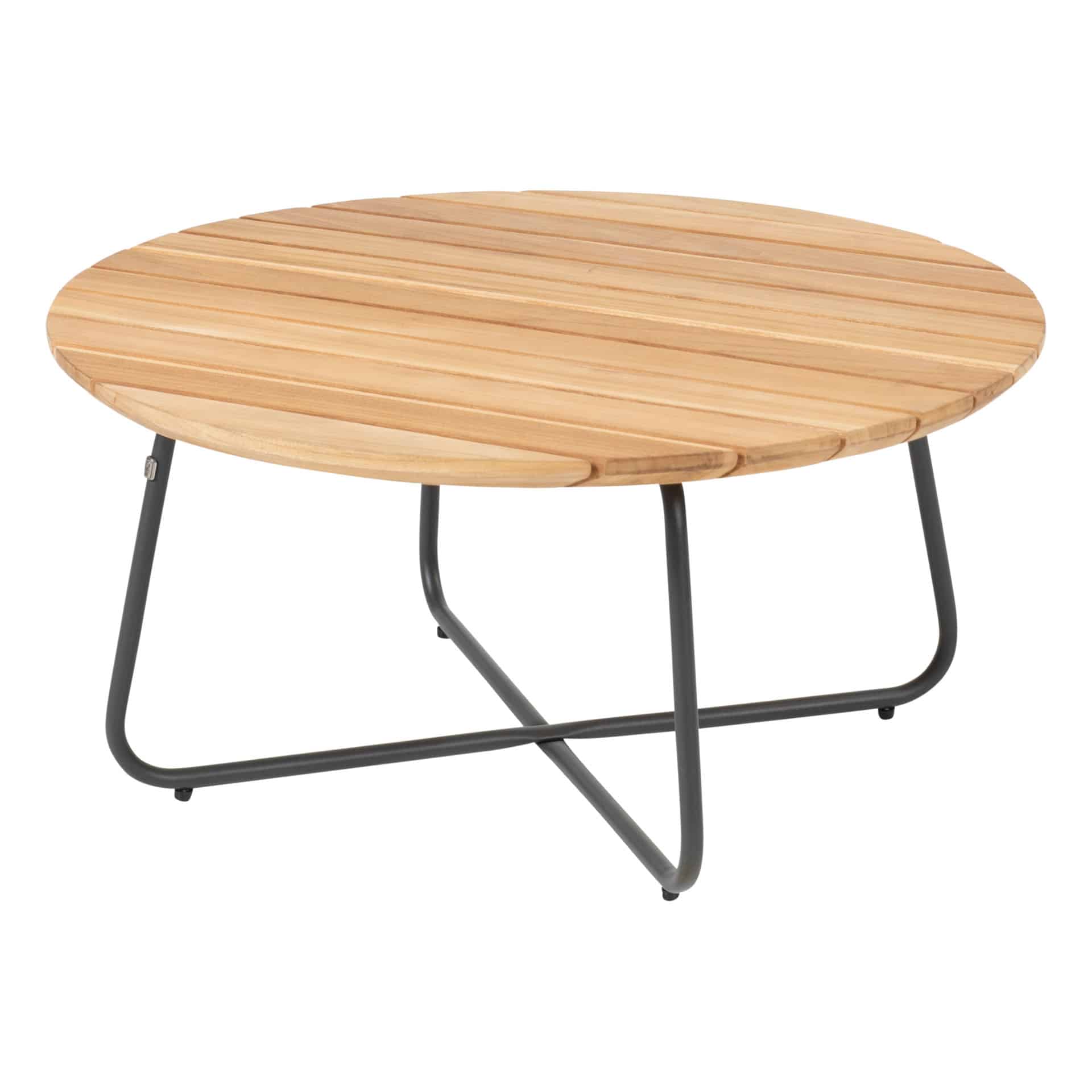 4 Seasons Outdoor Verdi salontafel teak Ø73 cm (H 35)