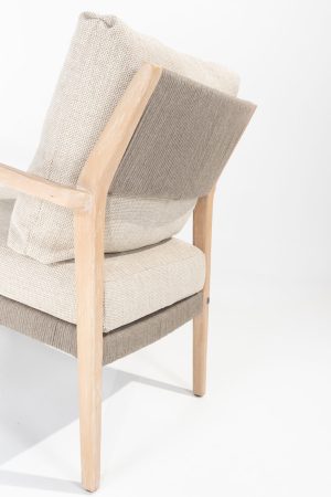 4 Seasons Outdoor Julia low dining + Taste 4SO Noah low dining brushed teak tafel 300 cm