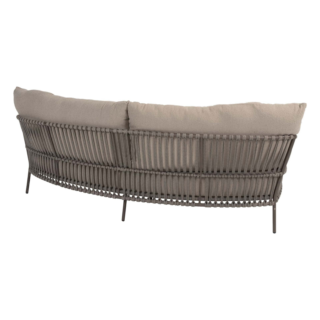 4 Seasons Outdoor Capalbio organische 3-zits lounge bank incl. 3 kussens