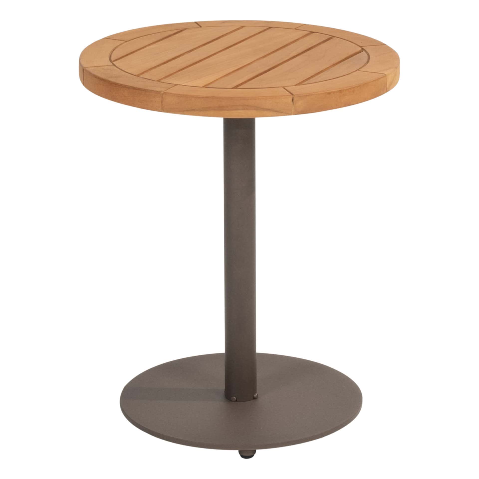 4 Seasons Outdoor Volta bijzettafel centrale poot terre 45 cm. Ø (H 55)
