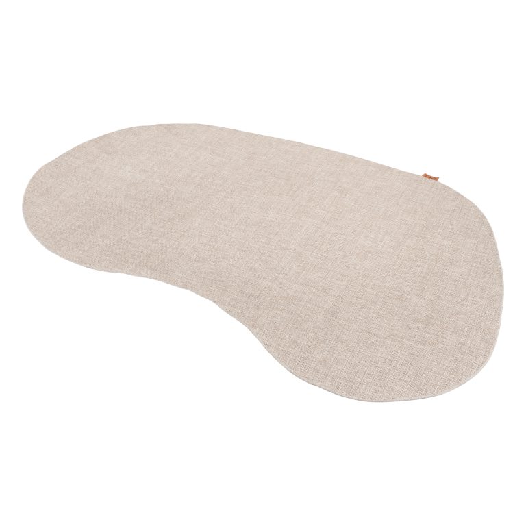 4 Seasons Outdoor Outdoor vloerkleed kiezelvorm 200 x 290 cm. oyster