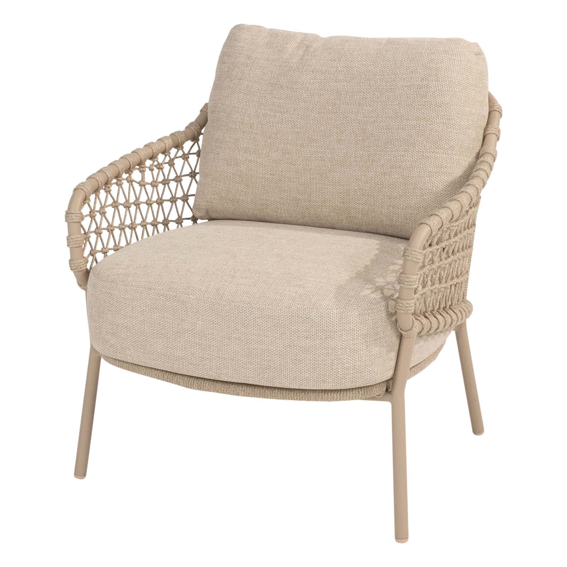 4 Seasons Outdoor Sardinia low dining stoel incl. 2 kussens