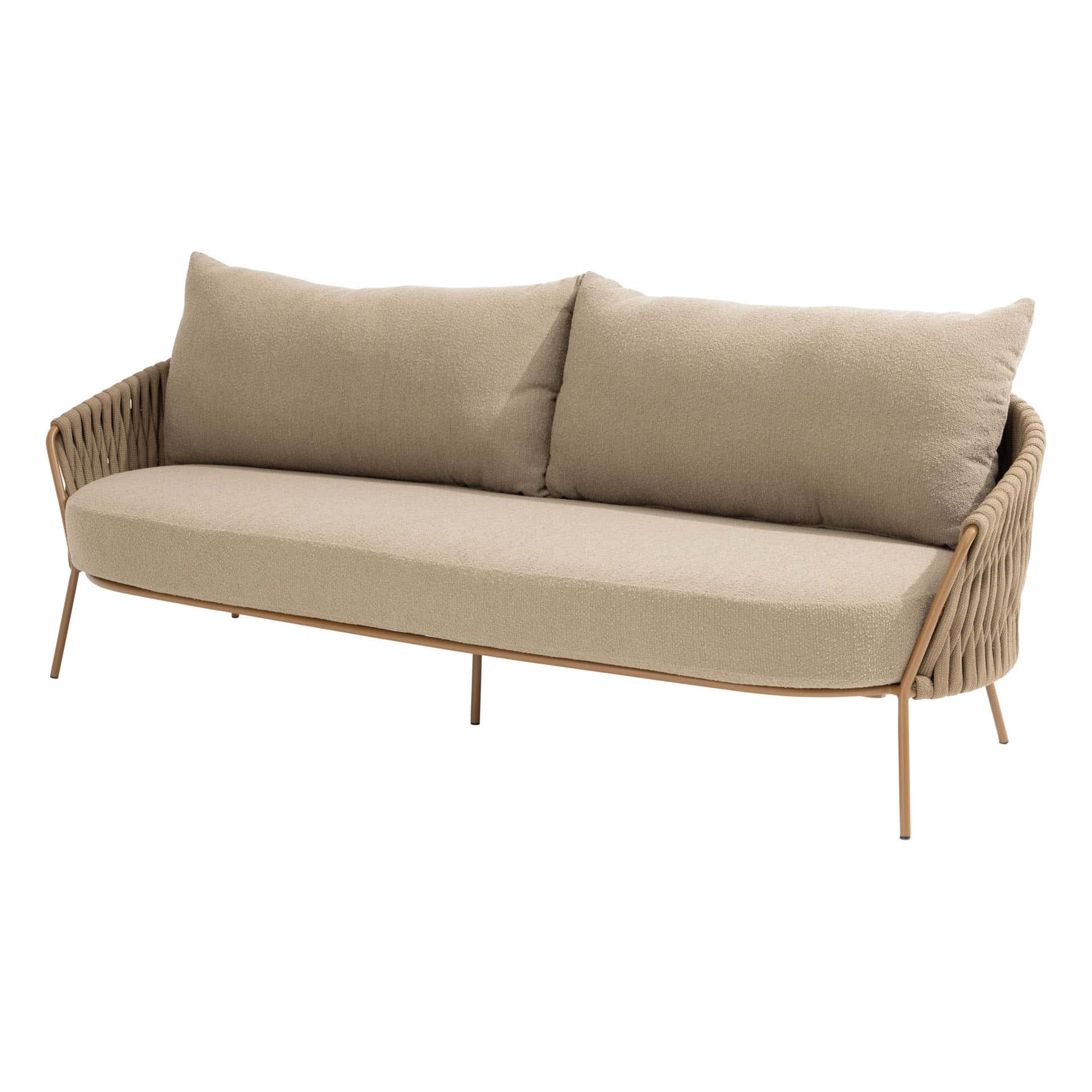 4 Seasons Outdoor Molina 3-zits bank incl. 3 kussens