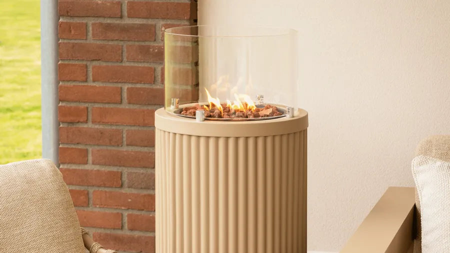 Cosipillar curved pilar sandy beige