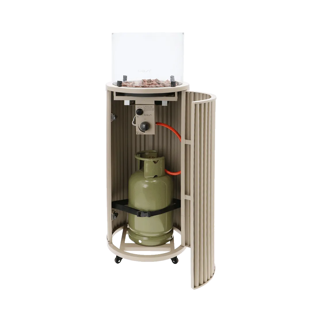 Cosipillar curved pilar sandy beige