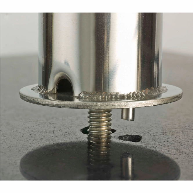 Platinum Rome 60 kg zwenkwielen Black polished Graniet