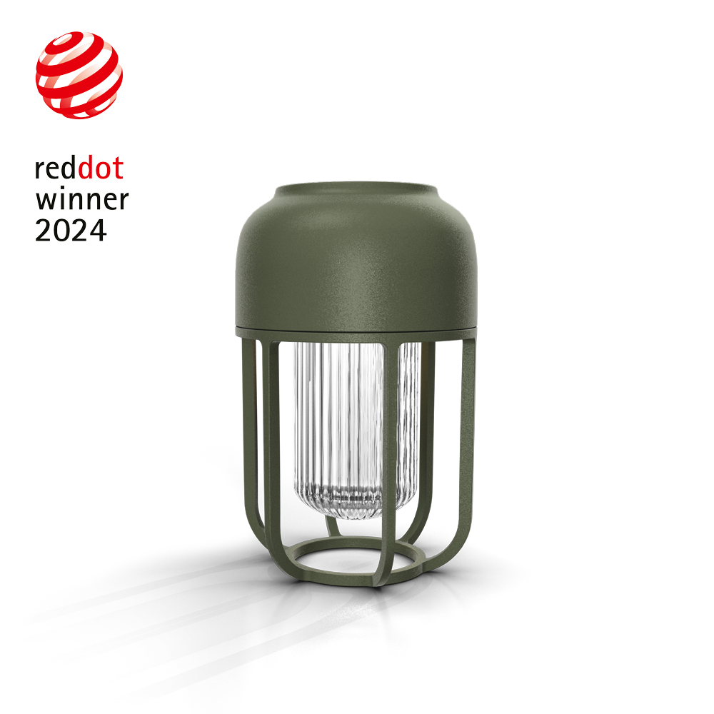 Houe buitenlamp Light no1 laurel green