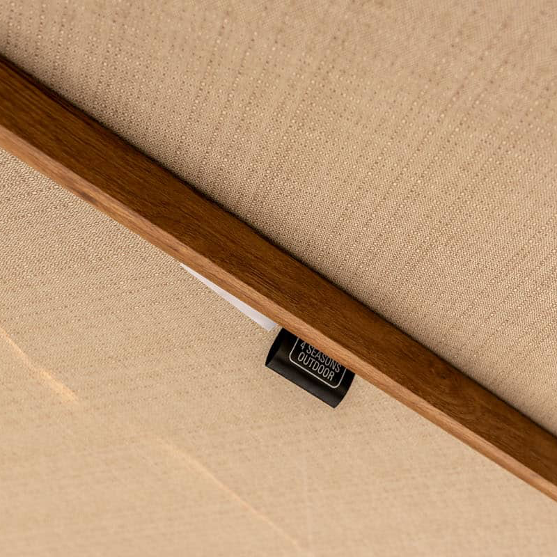 4 Seasons Outdoor Siesta Premium 300x300cm zand met houtlook frame