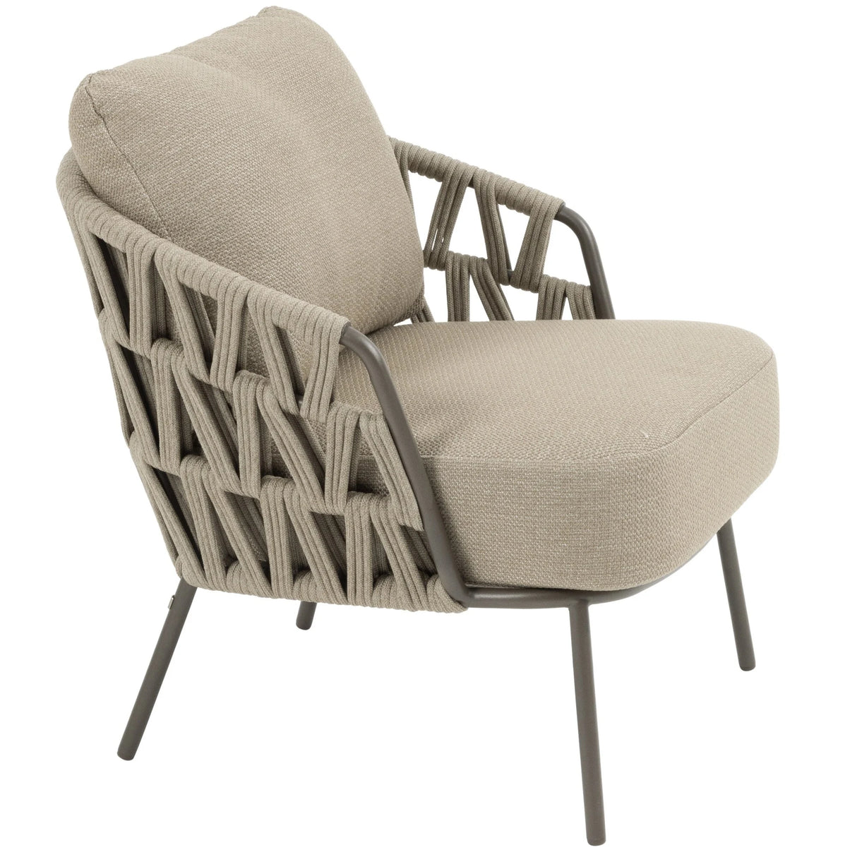 4 Seasons Outdoor Mallorca low dining stoel incl. 2 kussens