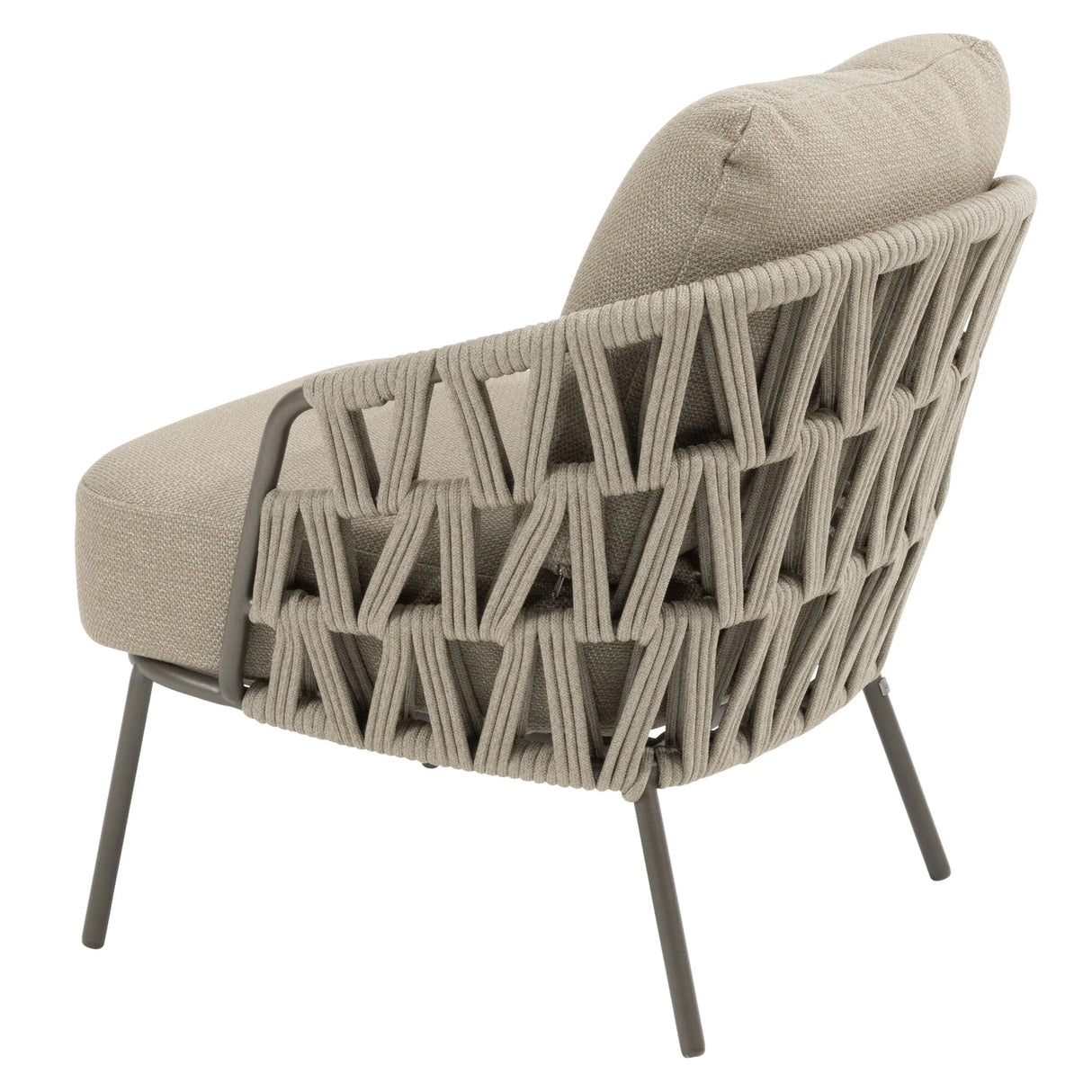 4 Seasons Outdoor Mallorca low dining stoel incl. 2 kussens