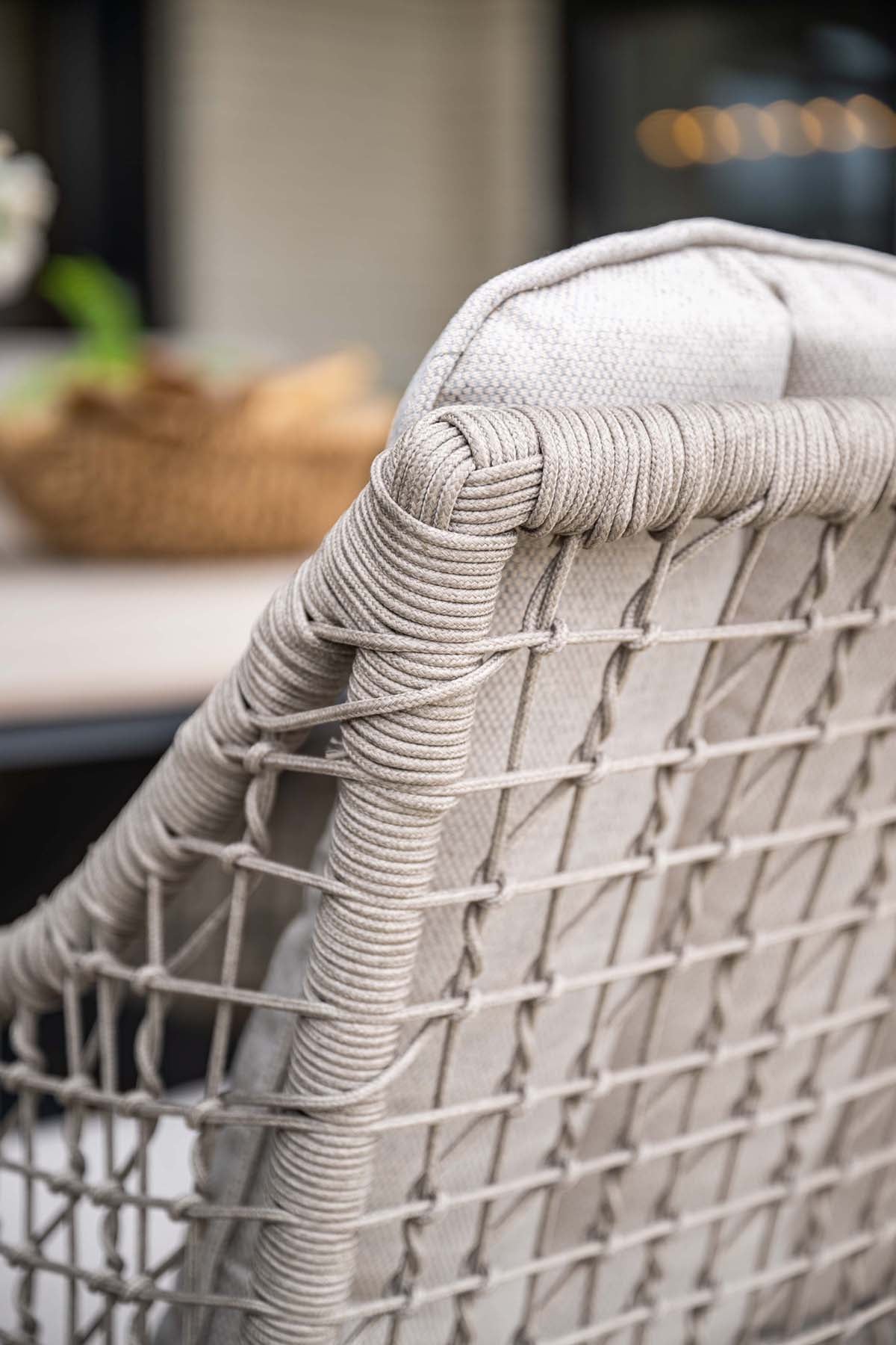 Garden Impressions Vasto dining stoel rope taupe