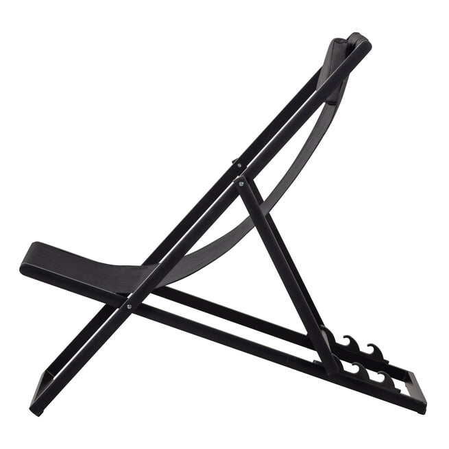 Exotan Esper strandstoel zwart