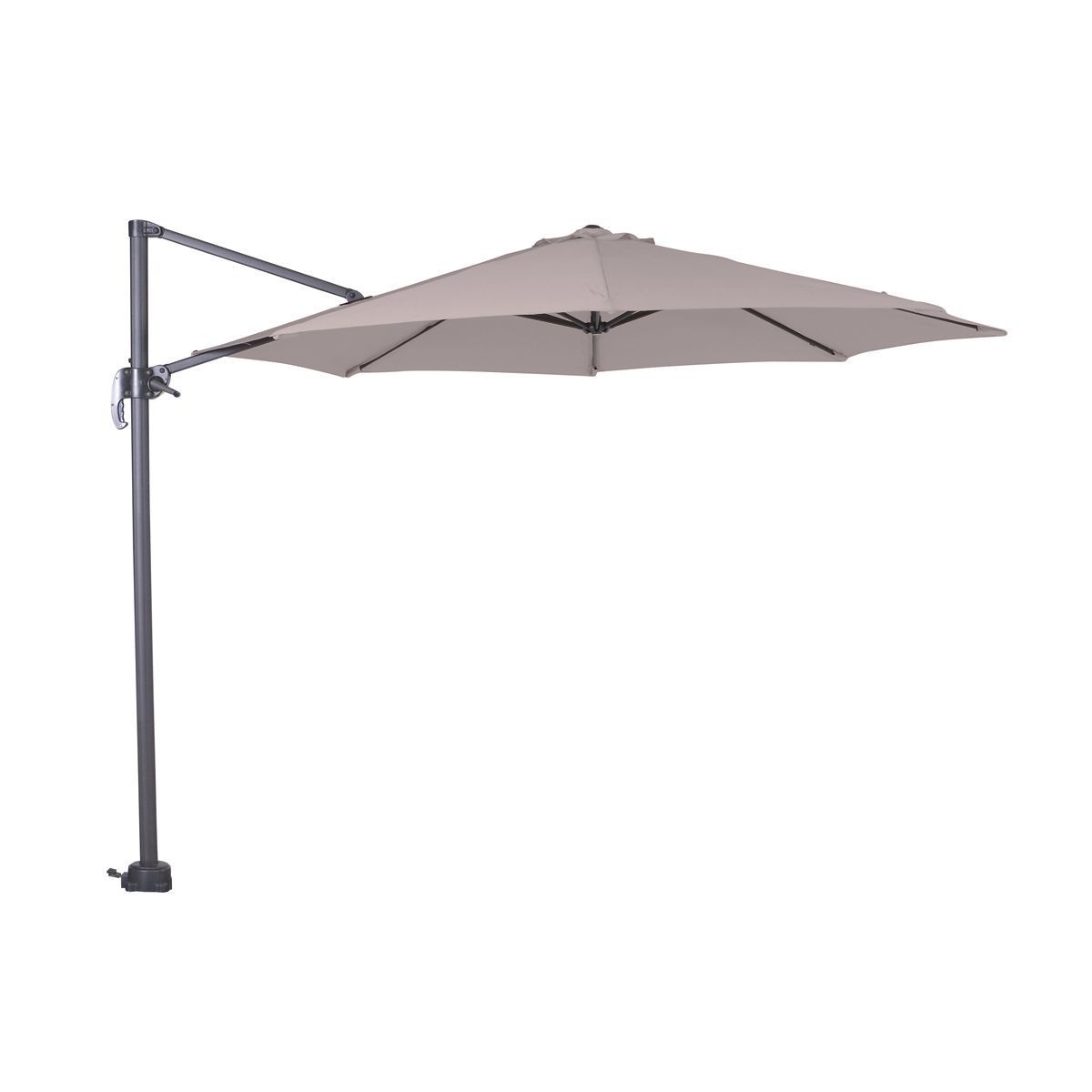 Garden Impressions Hawaii parasol S Ø300cm carbon black/sand