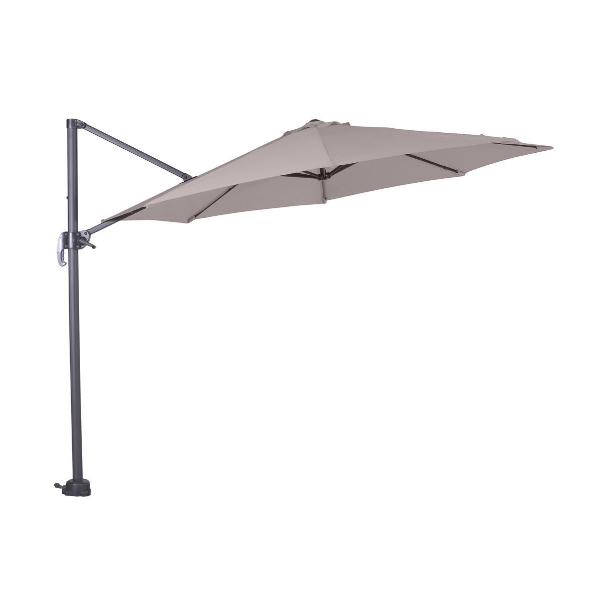 Garden Impressions Hawaii parasol S Ø300cm carbon black/sand