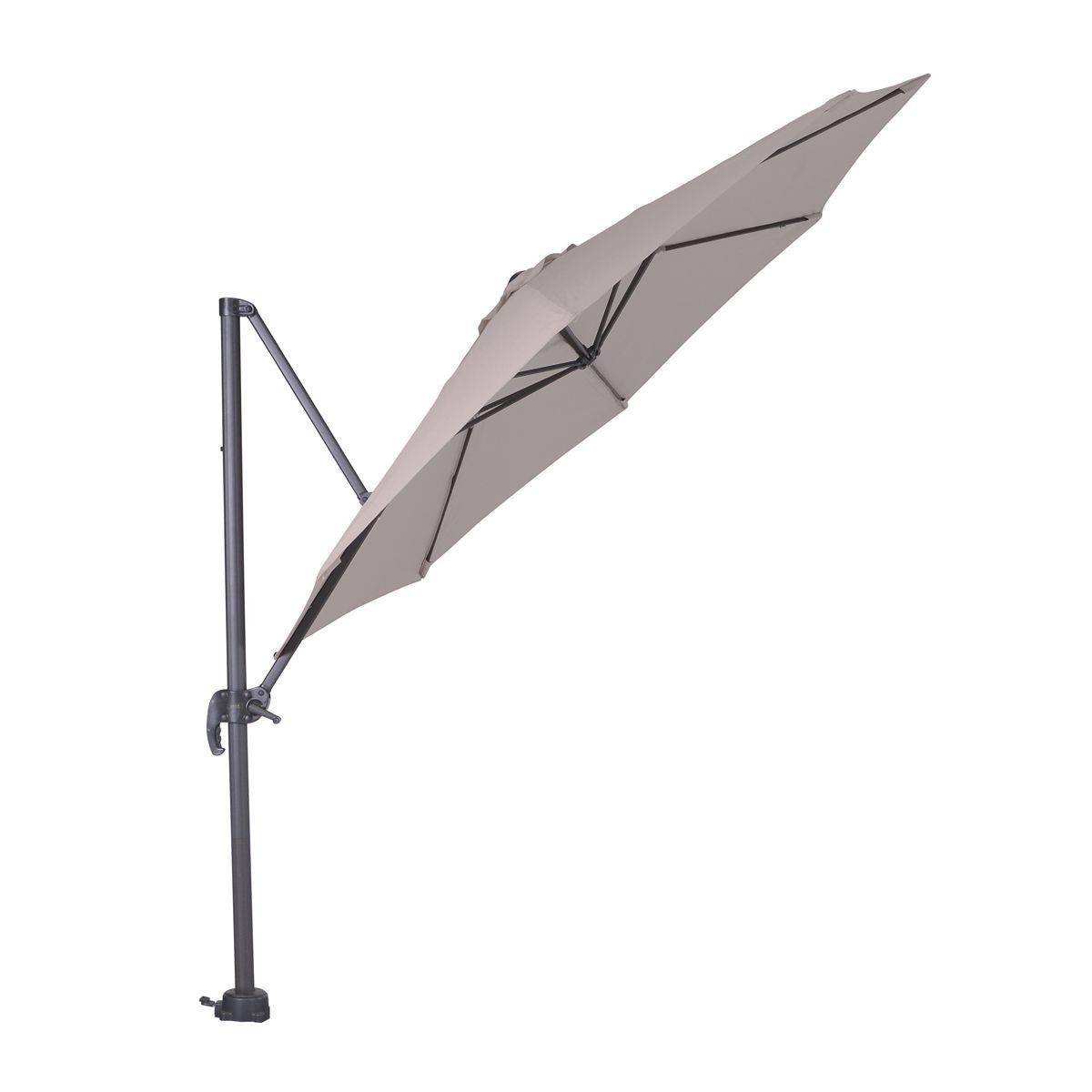 Garden Impressions Hawaii parasol S Ø300cm carbon black/sand