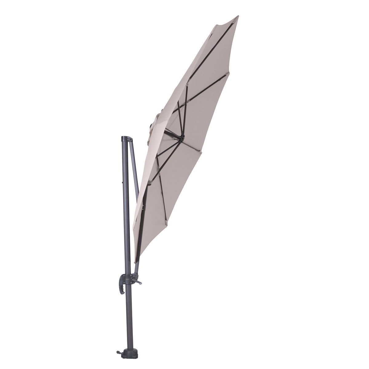 Garden Impressions Hawaii parasol S Ø300cm carbon black/sand