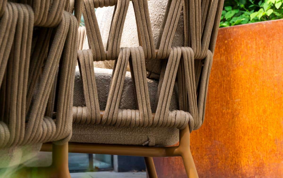 4 Seasons Outdoor Biarritz low dining stoel incl. 2 kussens