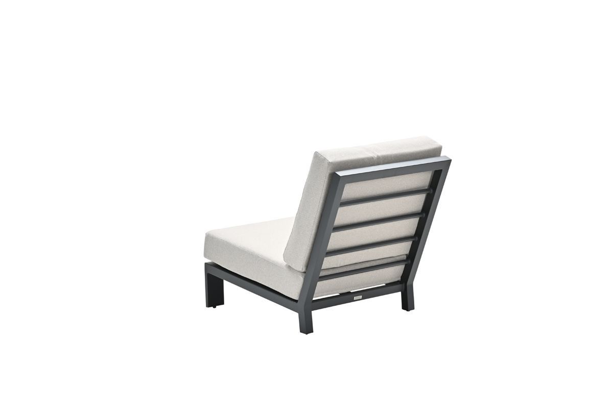 Garden Impressions Lincoln midden elementl desert sand, carbon black frame