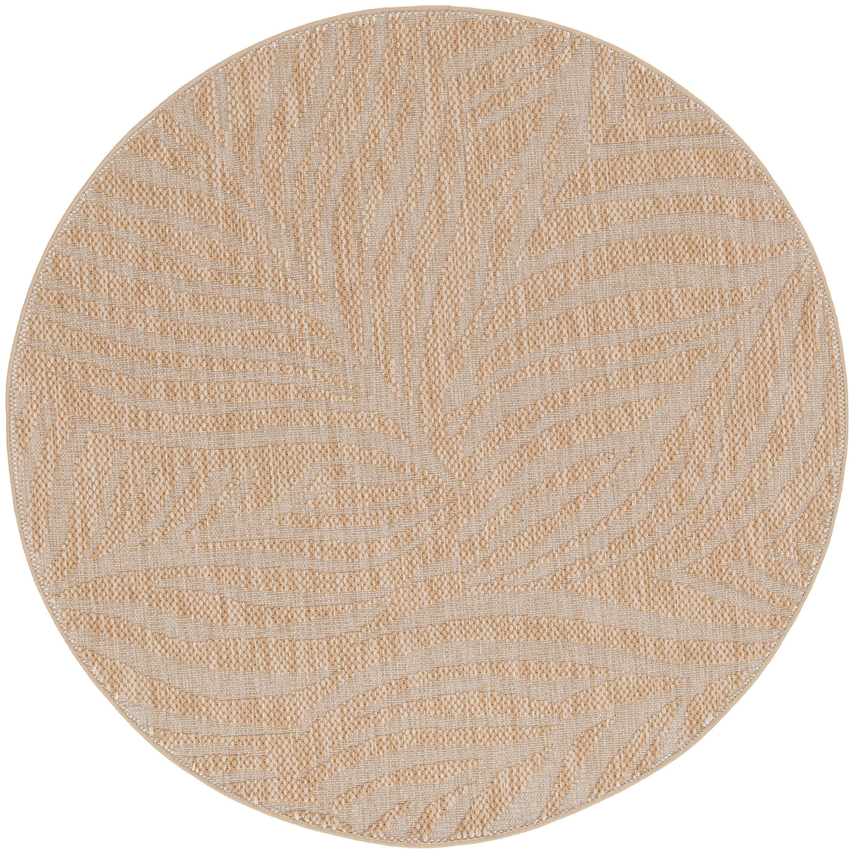 Garden Impressions Naturalis karpet – Ø200 cm leaf sand