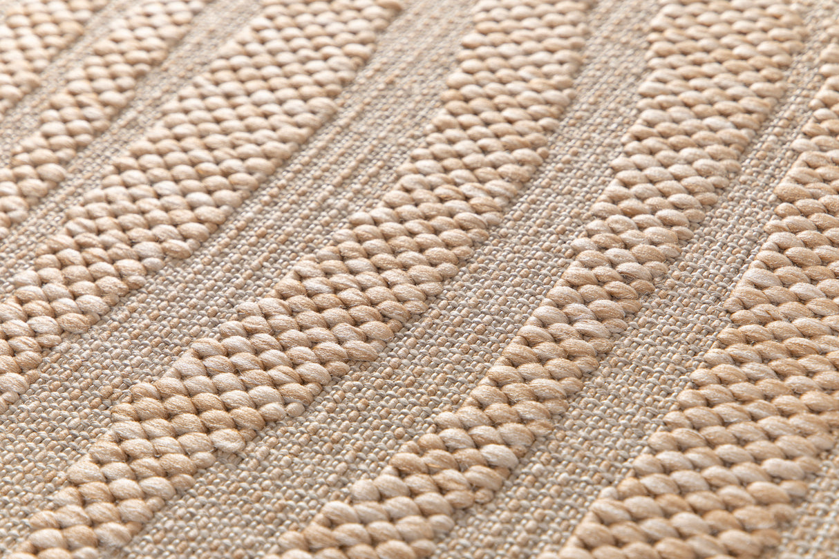 Garden Impressions Naturalis karpet – Ø200 cm leaf sand