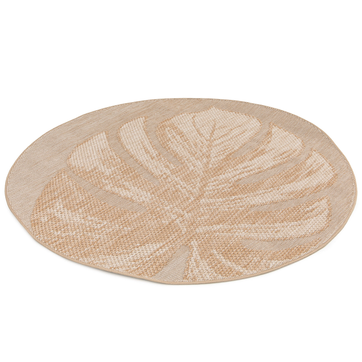 Garden Impressions Naturalis karpet – Ø200 cm leaf taupe