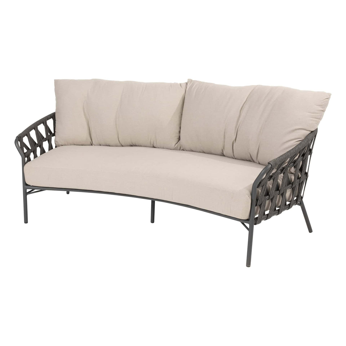 Taste 4SO Albareto organische 2.5-zits lounge bank incl. 3 kussens