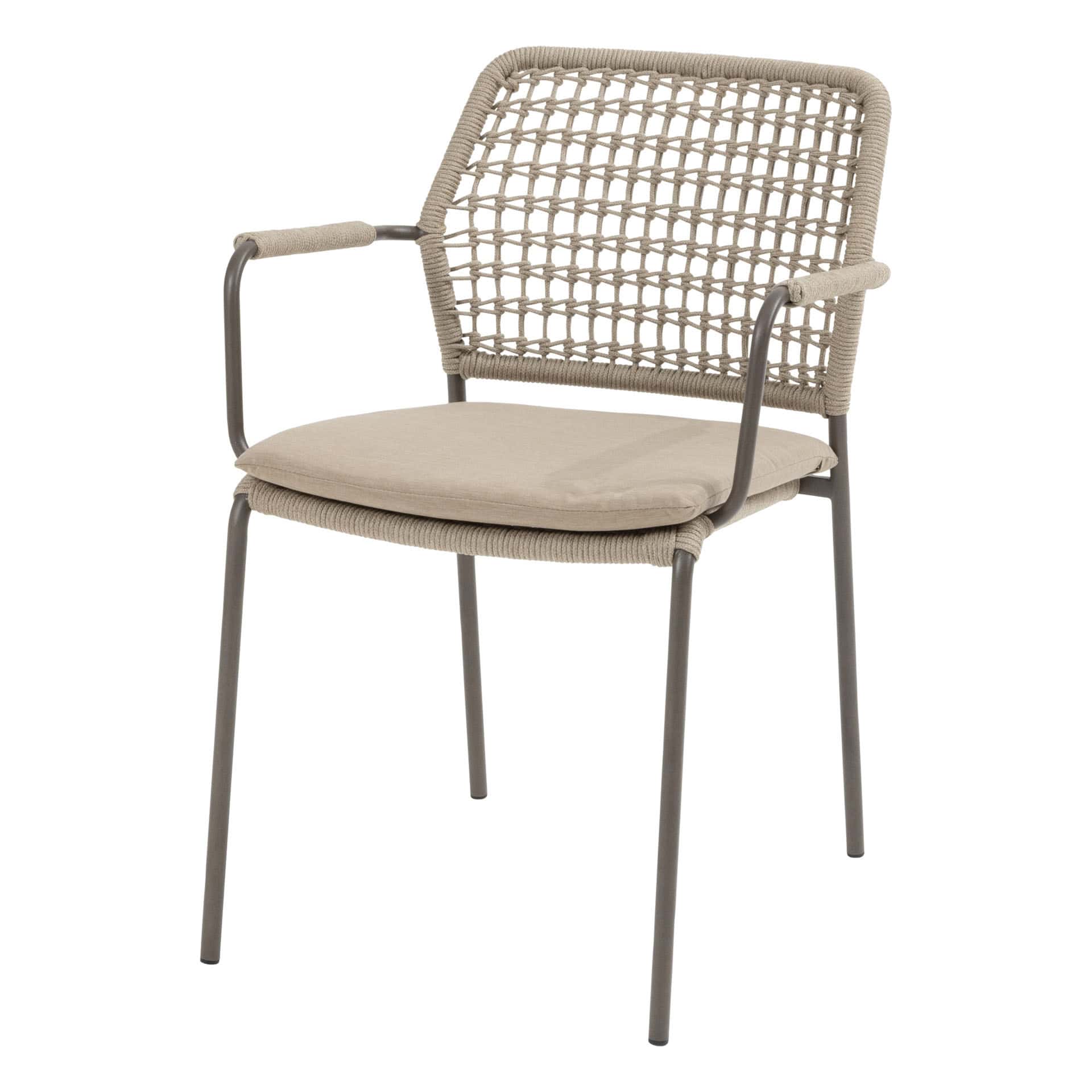 Taste 4SO Barista stapelbare dining stoel terre incl. kussen