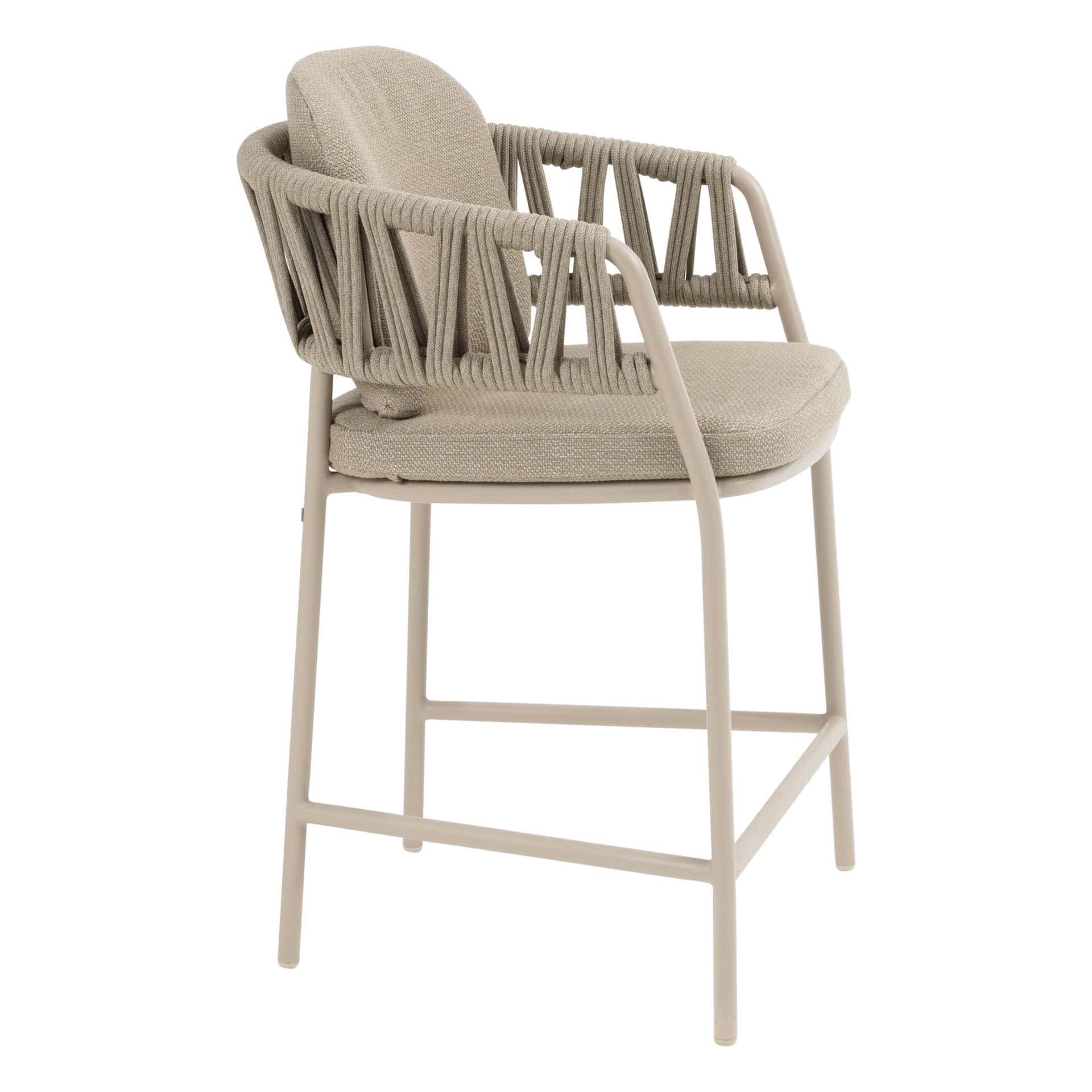 Taste 4SO Calma high dining stoel latte incl. 2 kussens